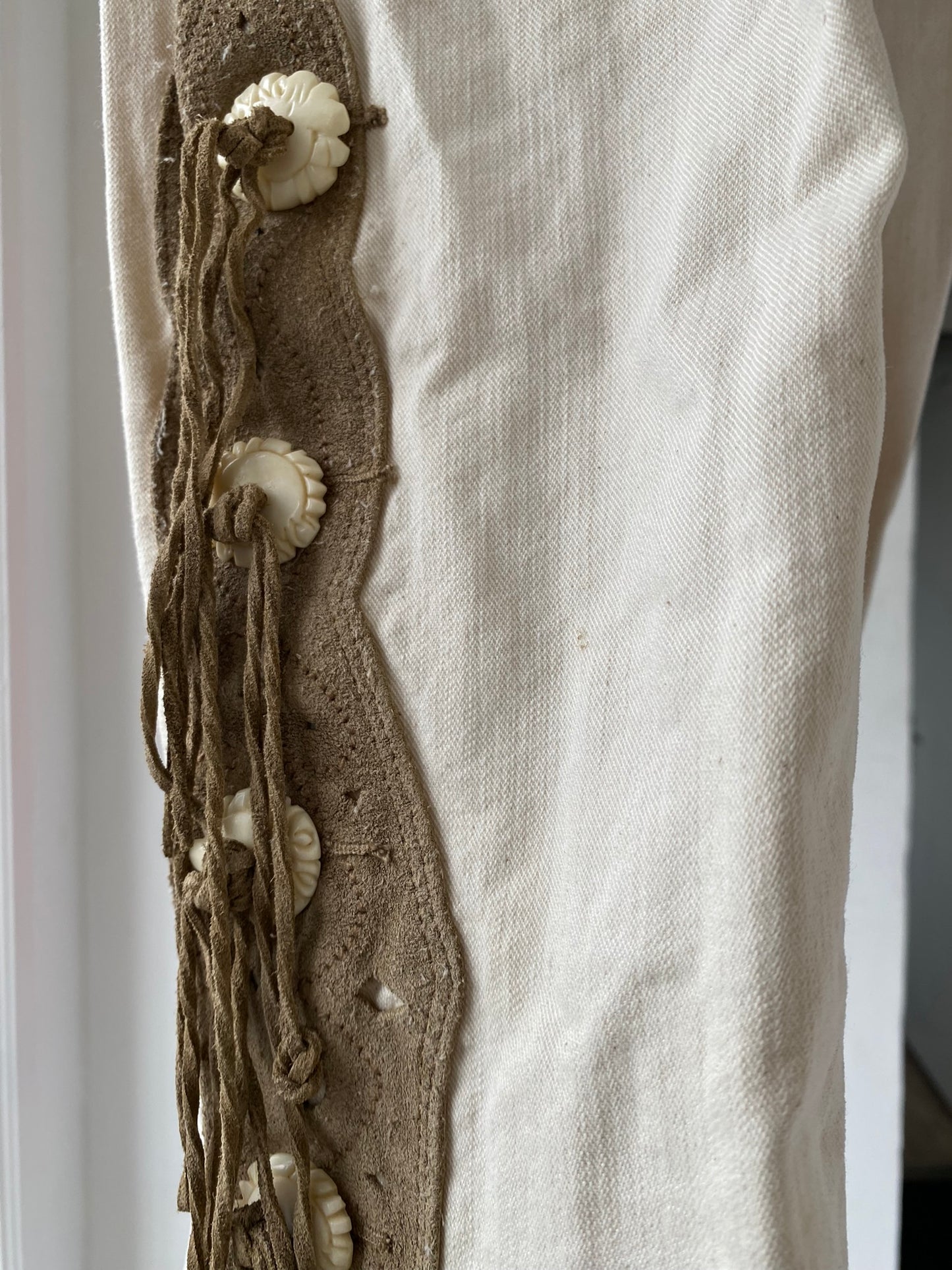 Ralph Lauren Chap creme jeans