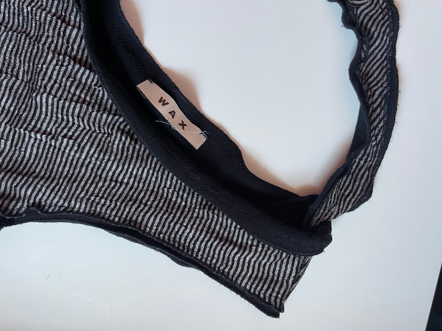 Assymetrical striped dress