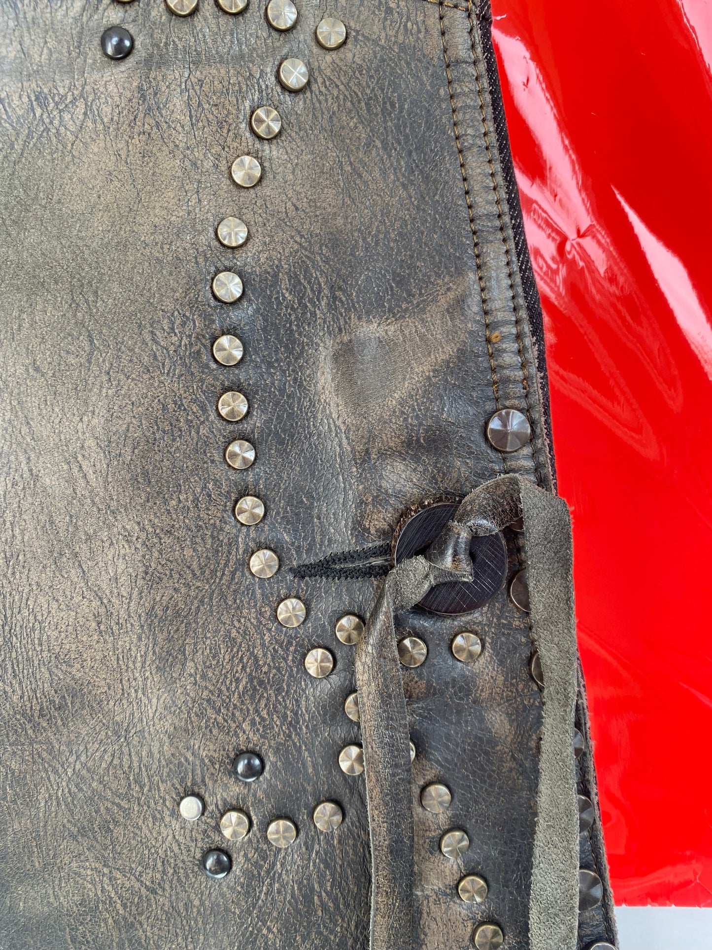 Ralph Lauren denim ranch chap jeans
