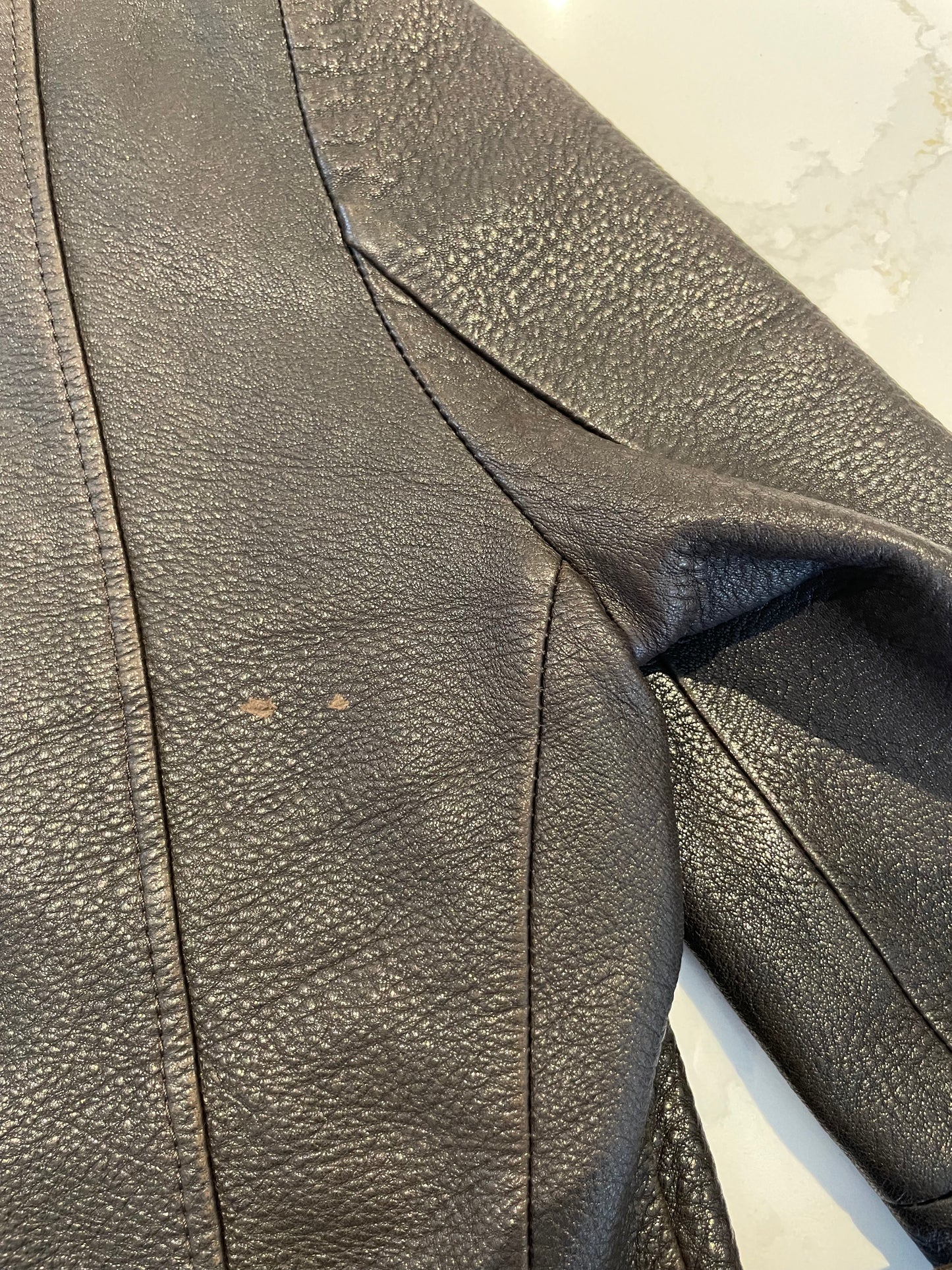 Sailor leather jacket