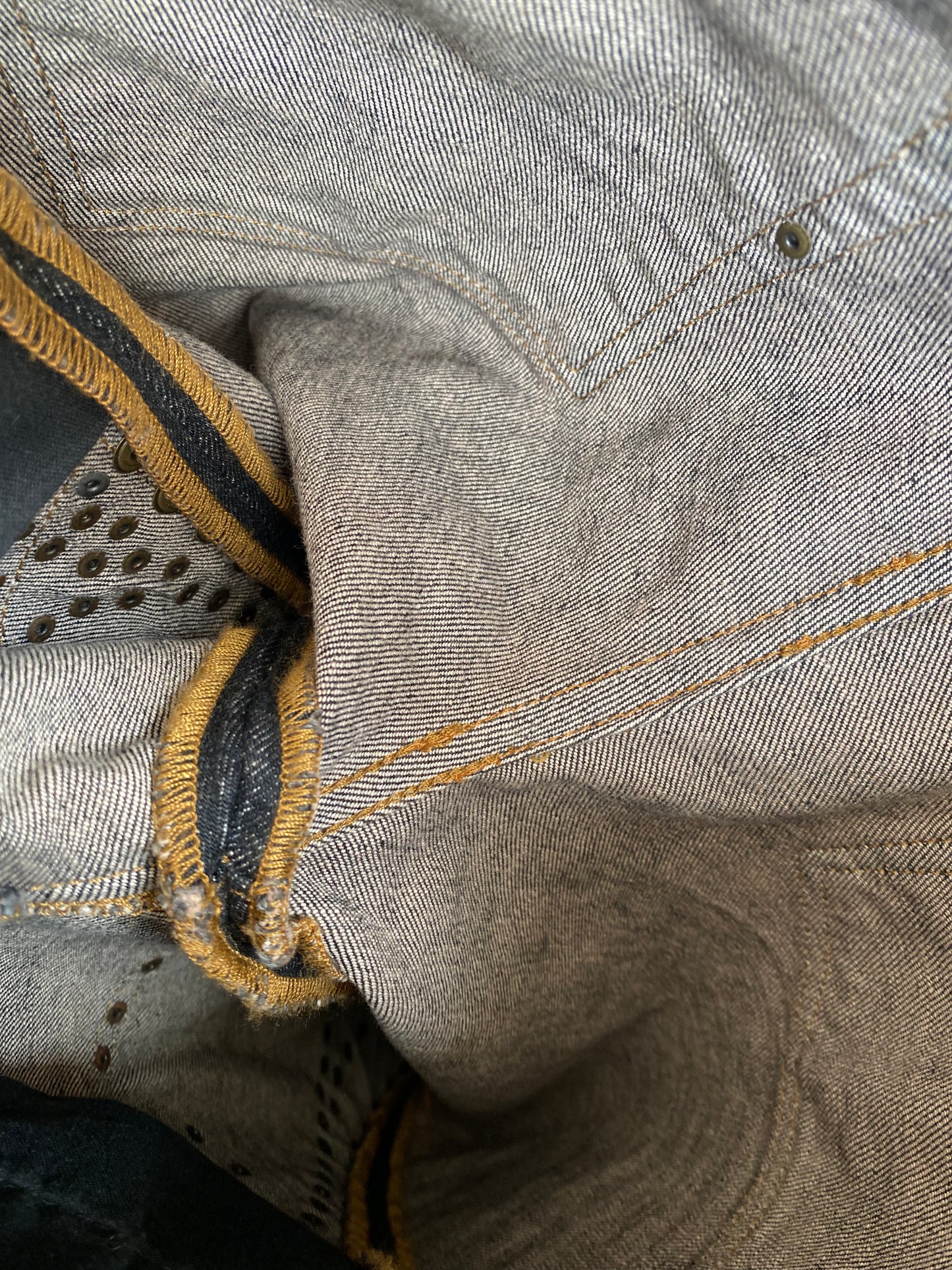 Ralph Lauren denim ranch chap jeans