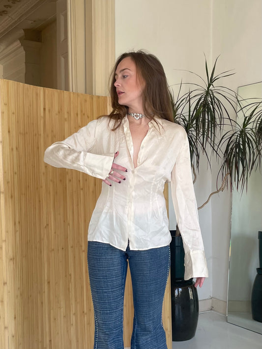 Silk Cacharel blouse