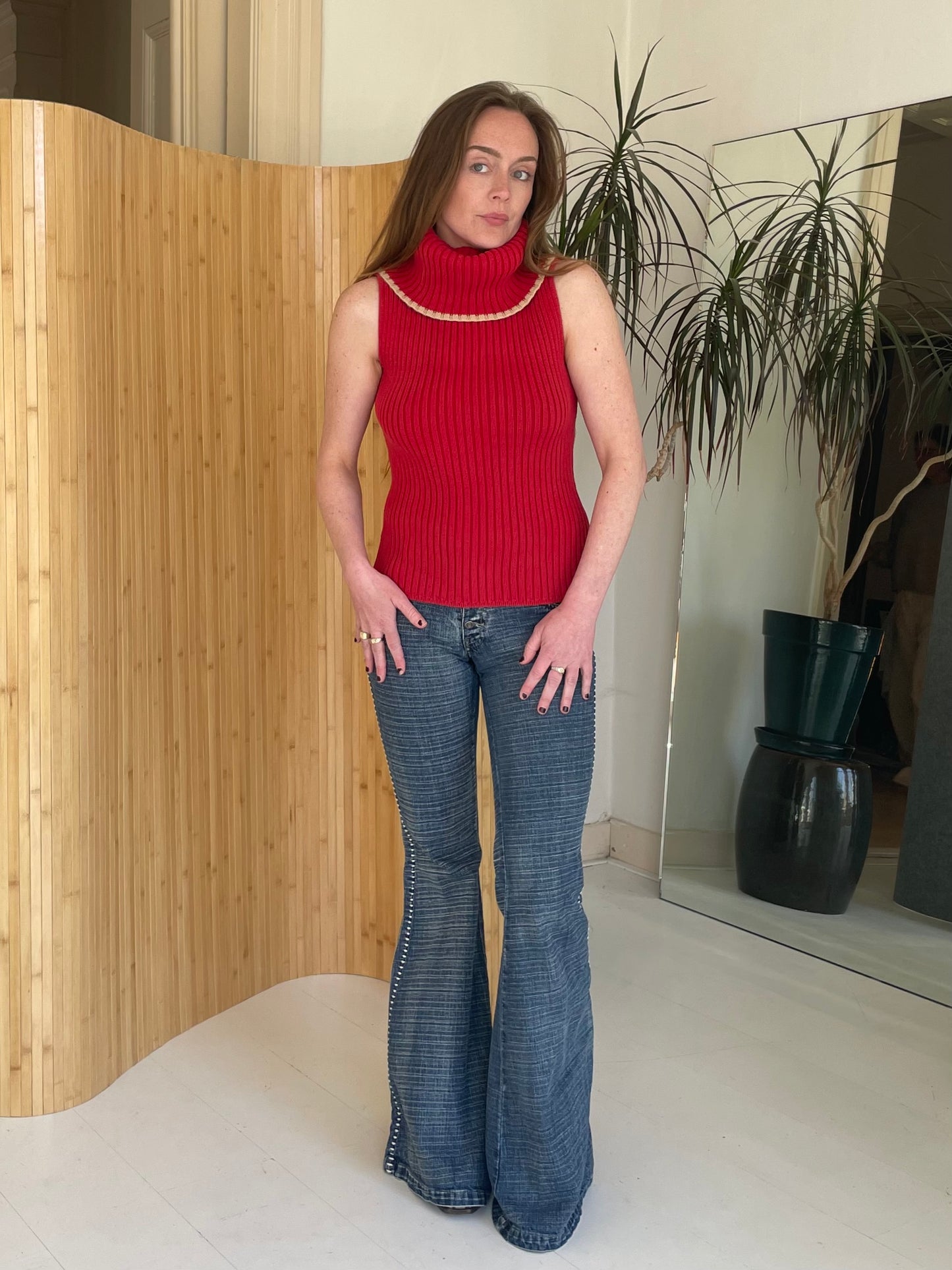 Knitted Tommy Hilfiger sleeveless sweater