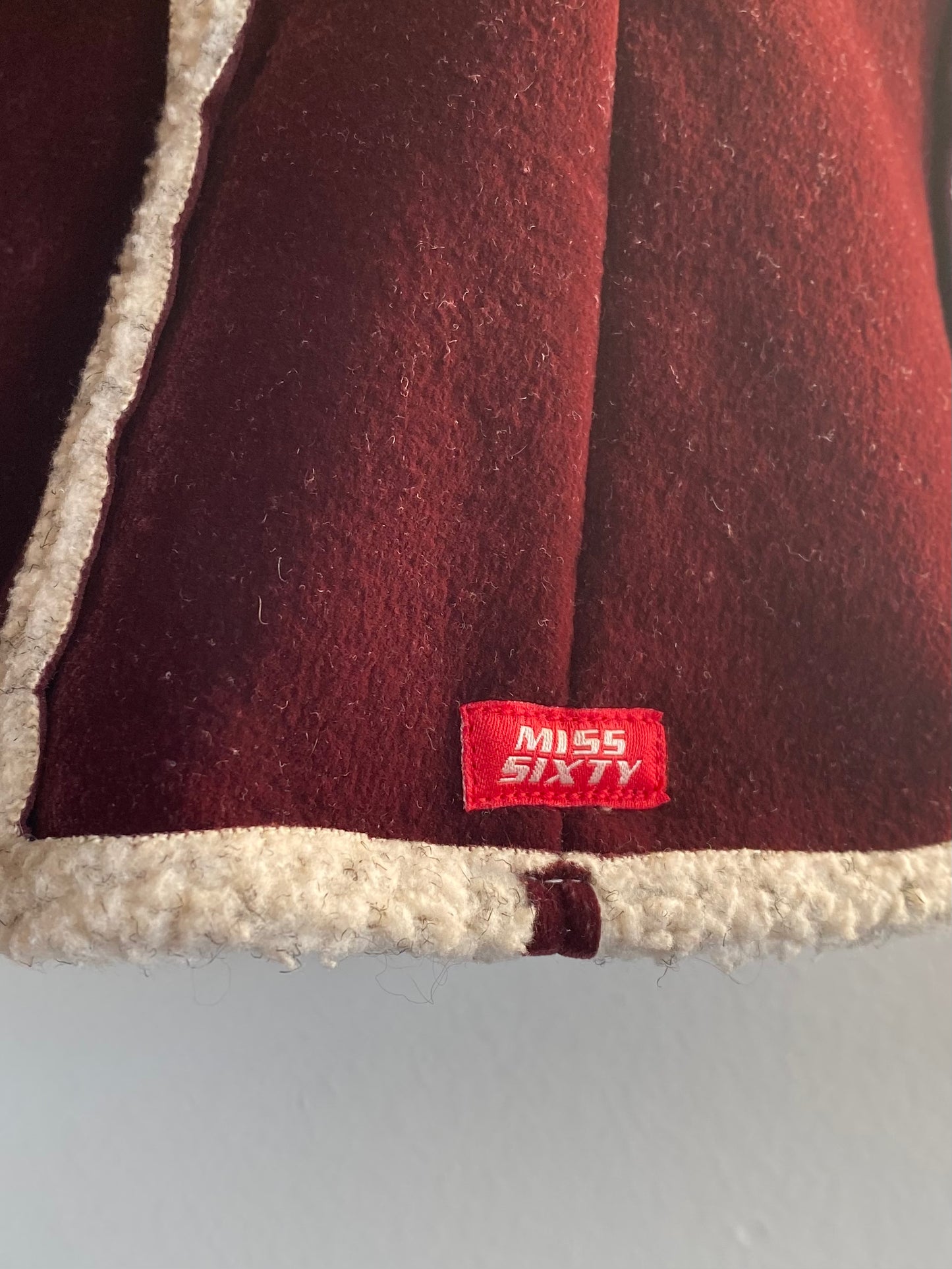 Miss Sixty velvet bodywarmer