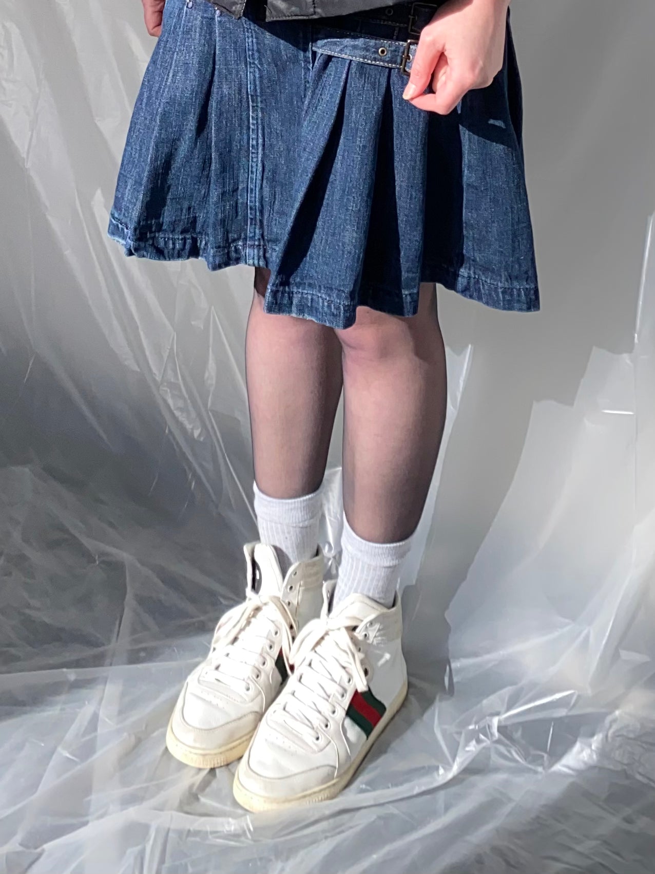 Vintage leather Gucci sneakers