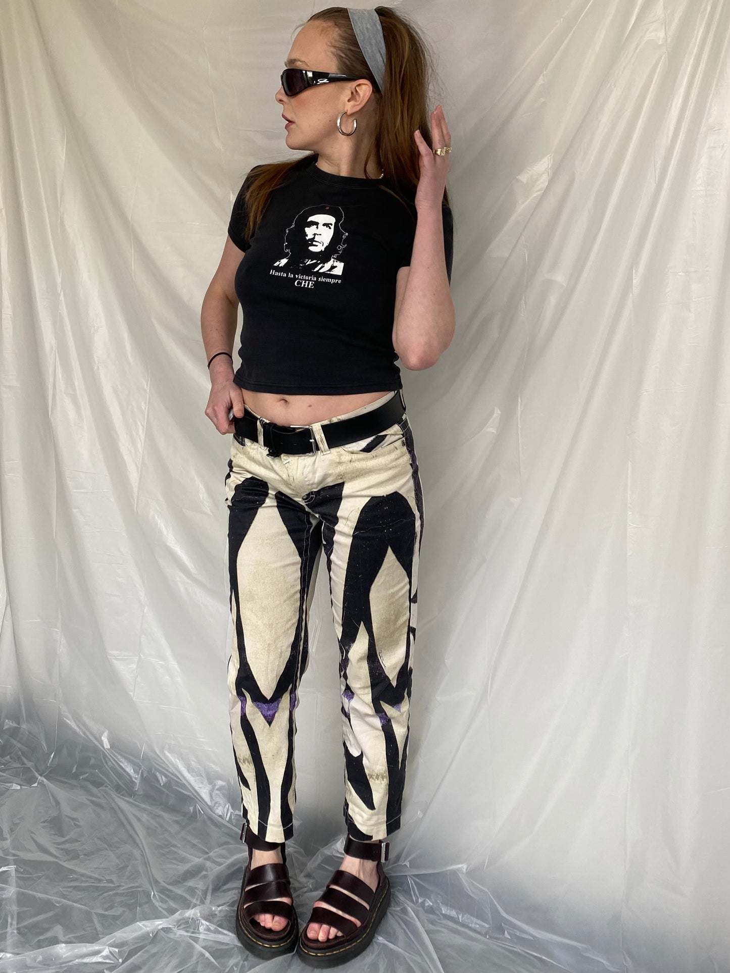 Roberto Cavalli printed trousers