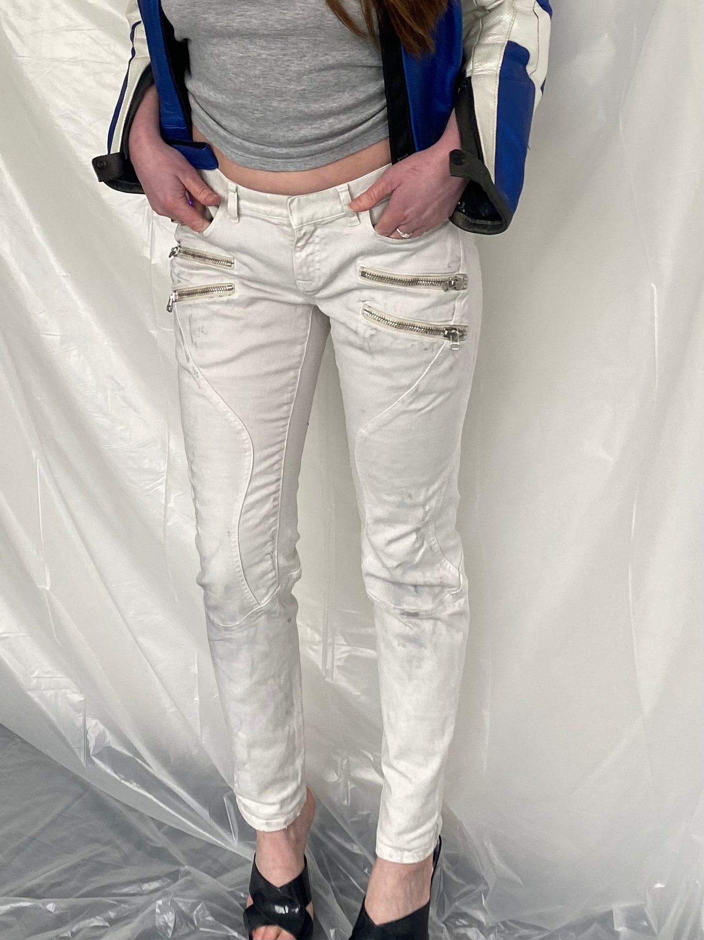 Faith connexion distressed jeans