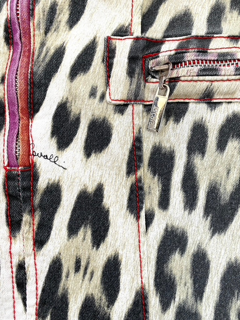 Just Cavalli tigerprint skirt