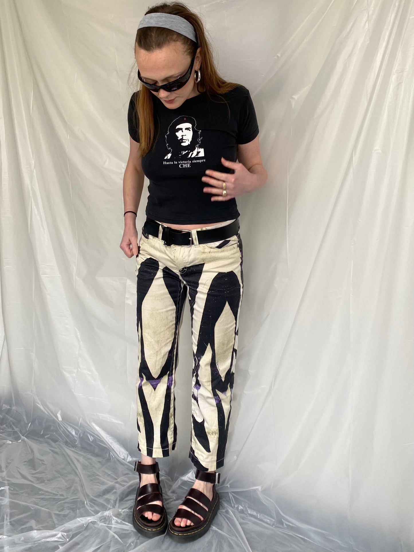 Roberto Cavalli printed trousers
