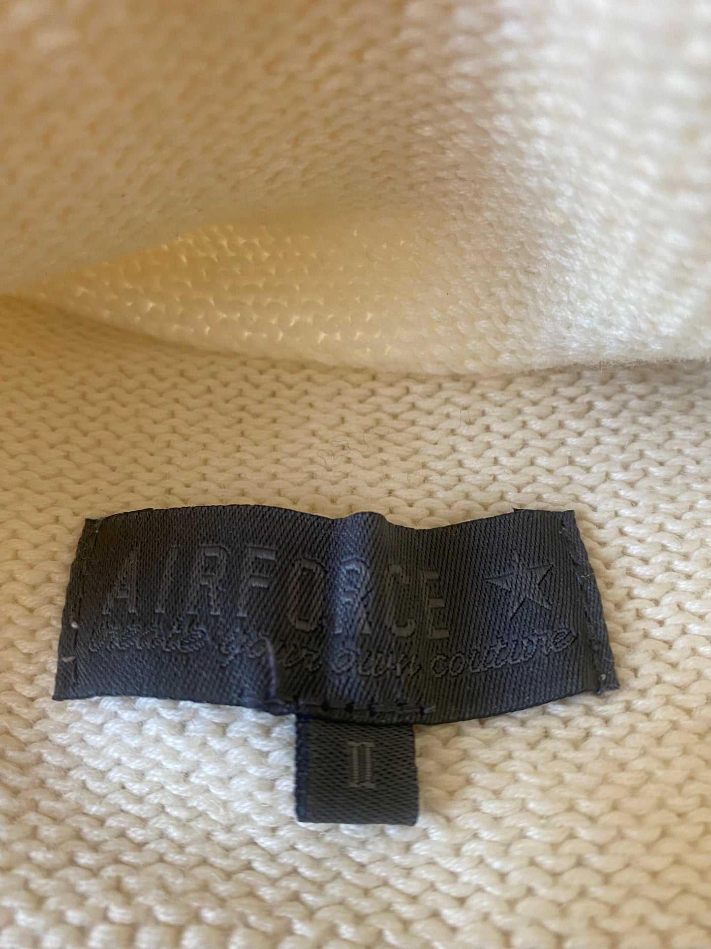 Airforce metallic star beanie