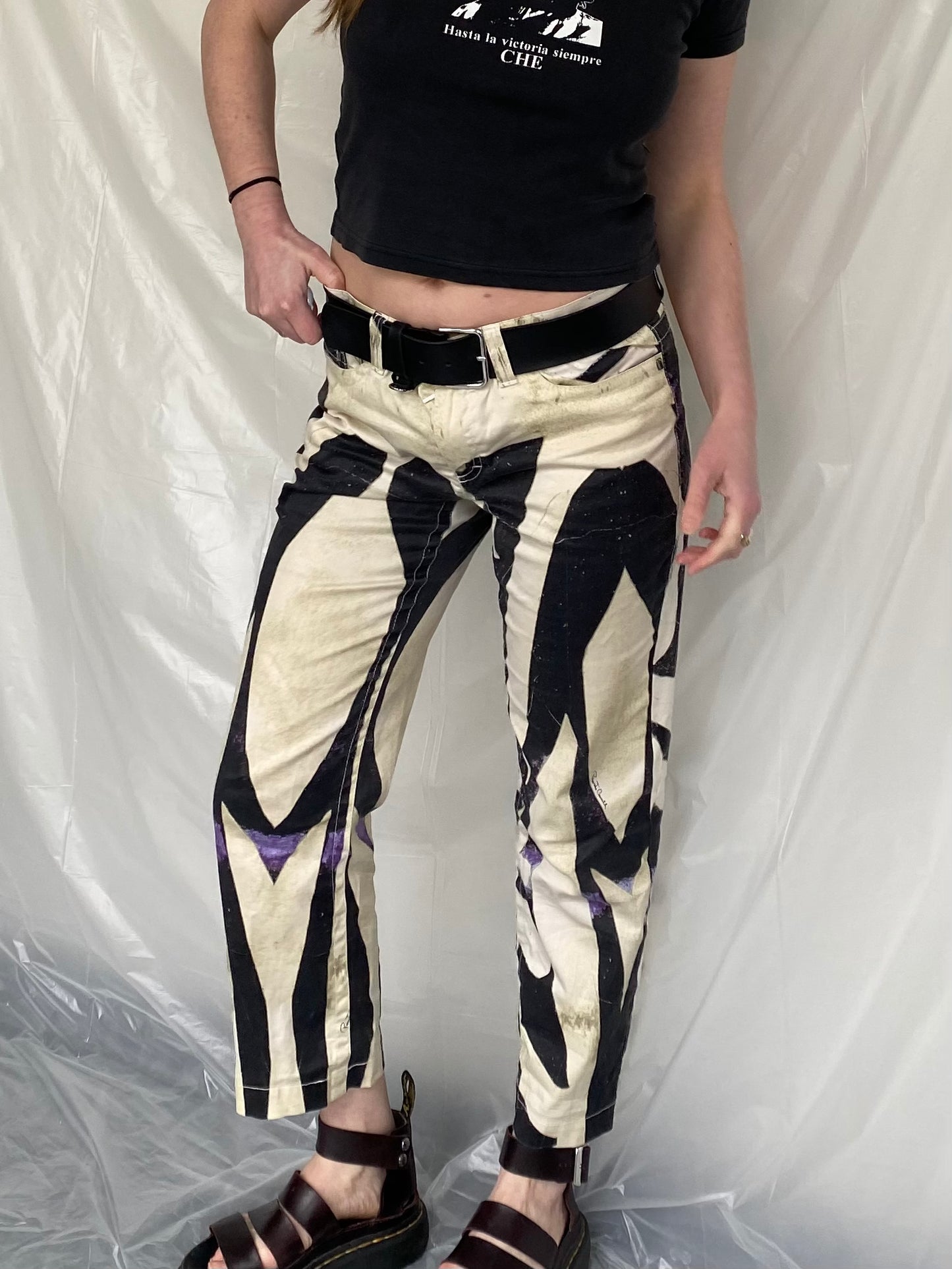 Roberto Cavalli printed trousers