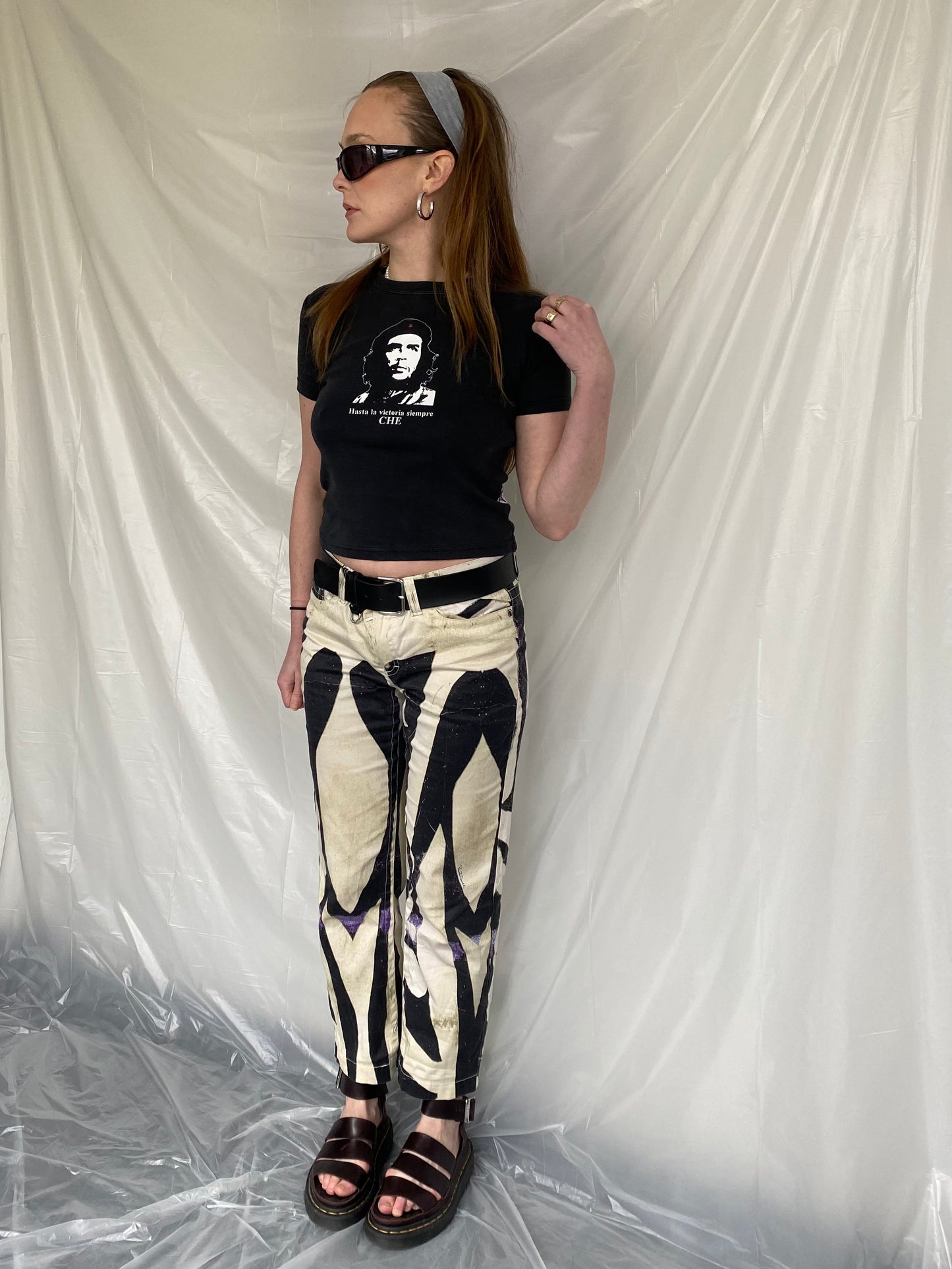 Roberto Cavalli printed trousers