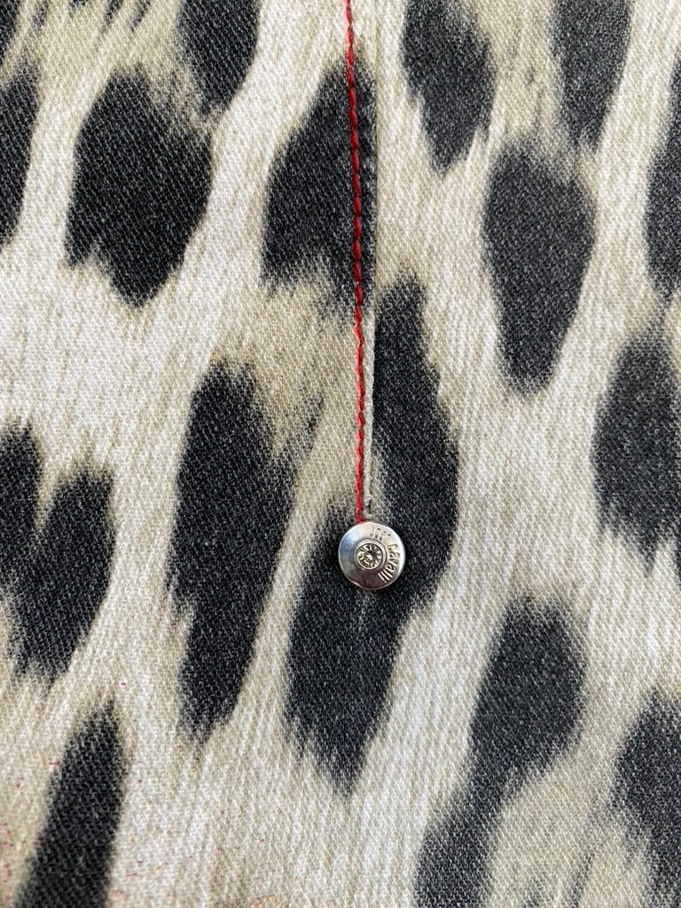 Just Cavalli tigerprint skirt