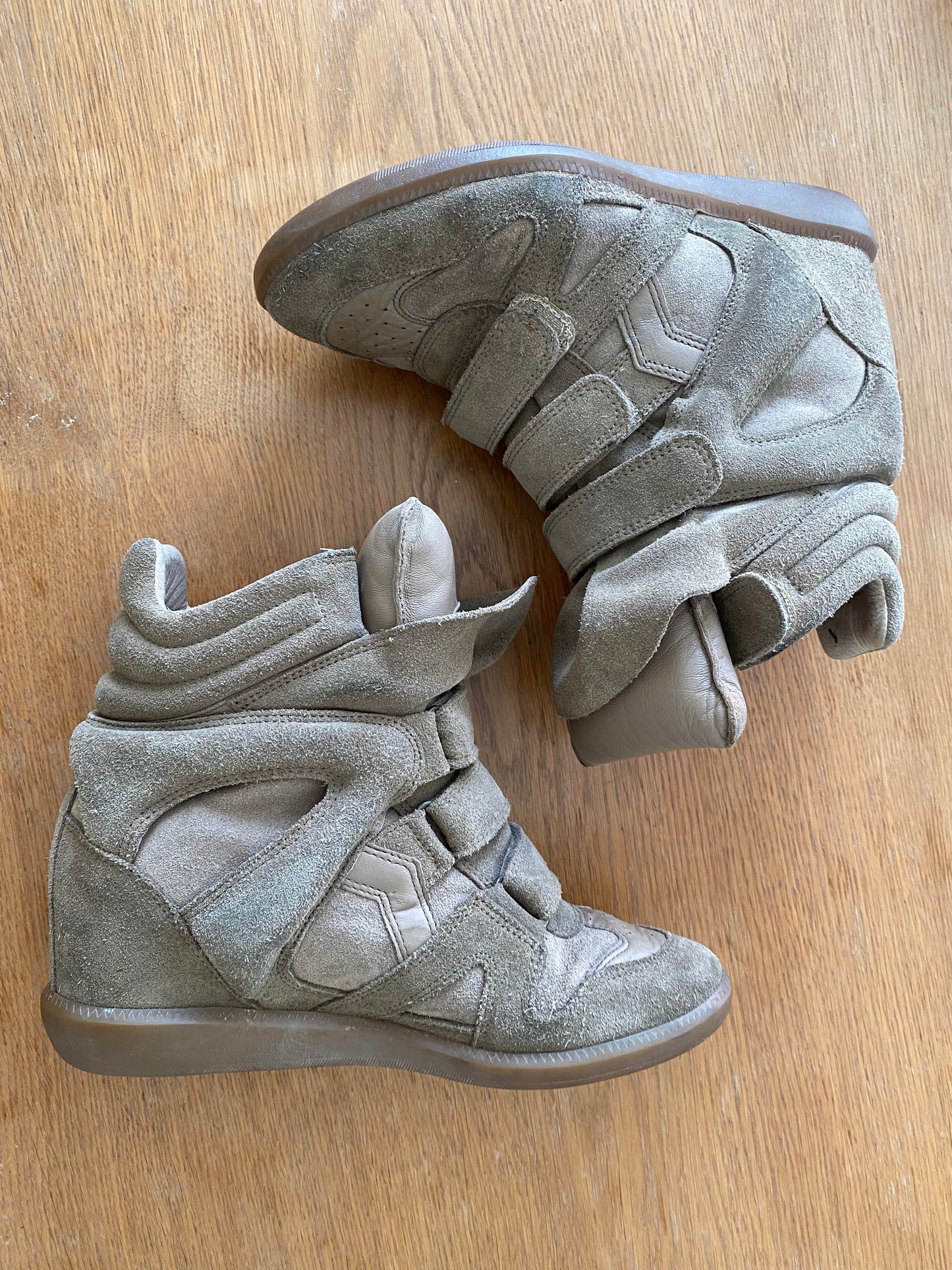 Isabel Marant Bekett sneaker wedge