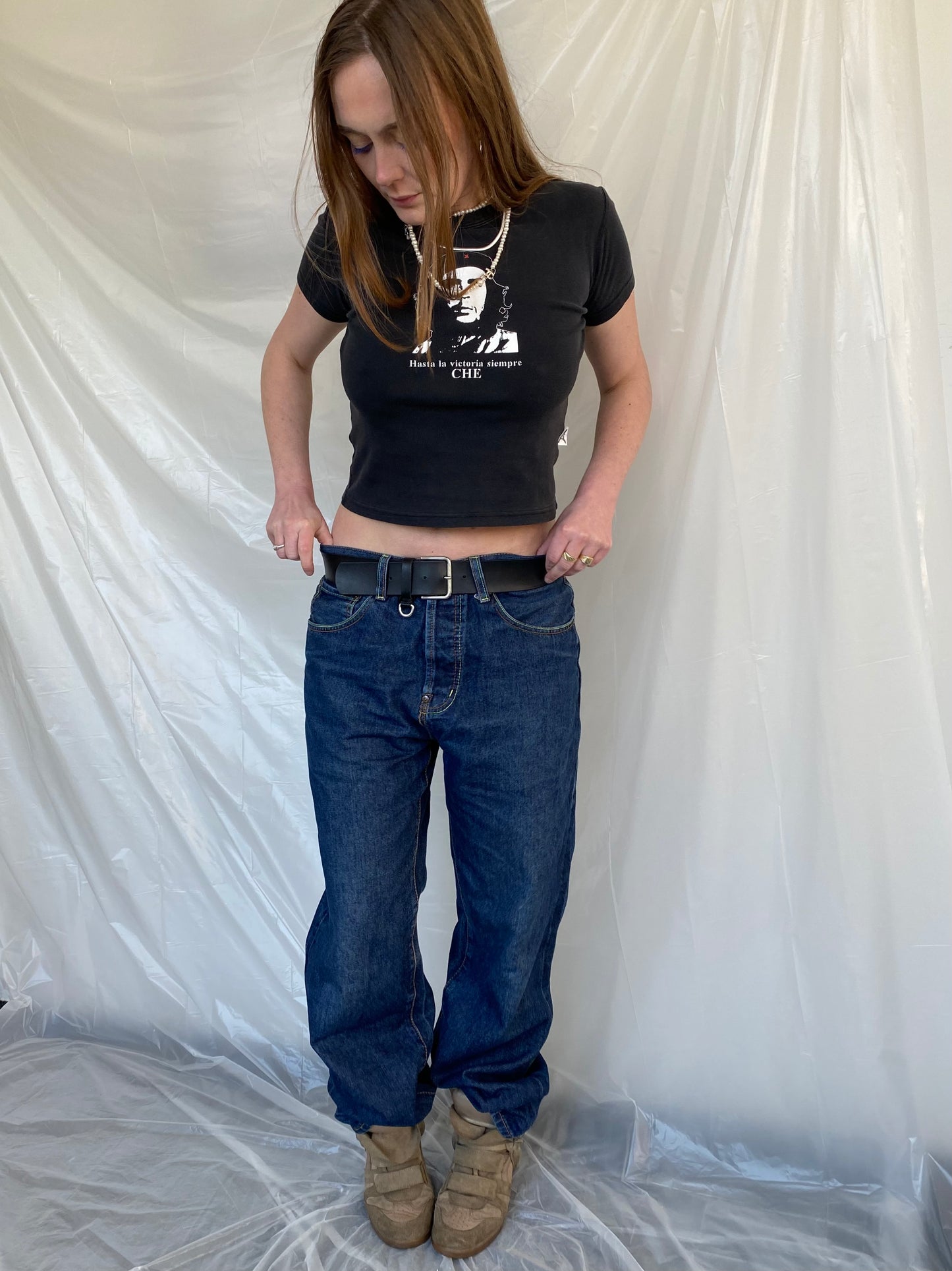 Rare Evisu Chinese new-year baggy jeans