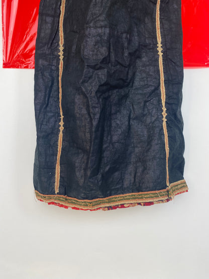 Vintage traditional embroidered dress