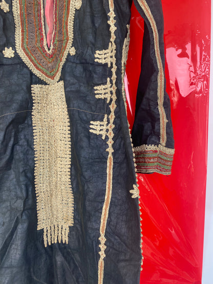 Vintage traditional embroidered dress