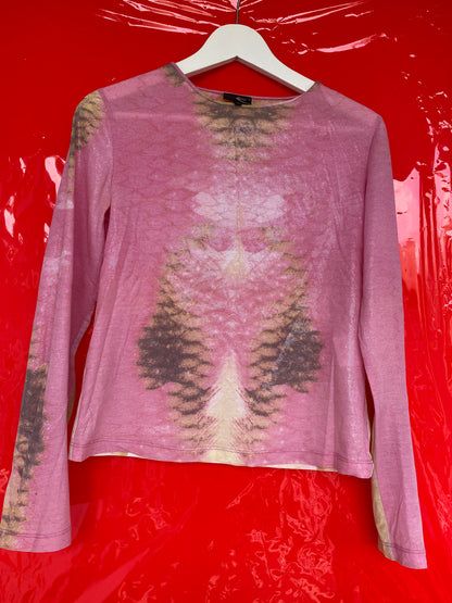 Just Cavalli snake skin longsleeve shirt