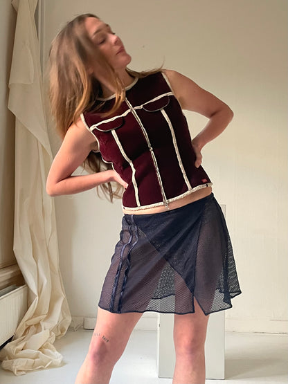 La perla wrap skirt