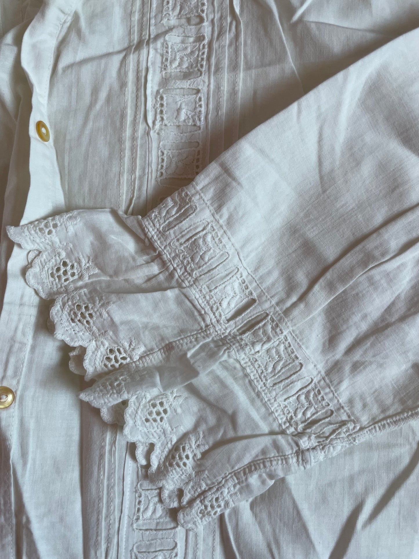 Vintage linnen broderie dress