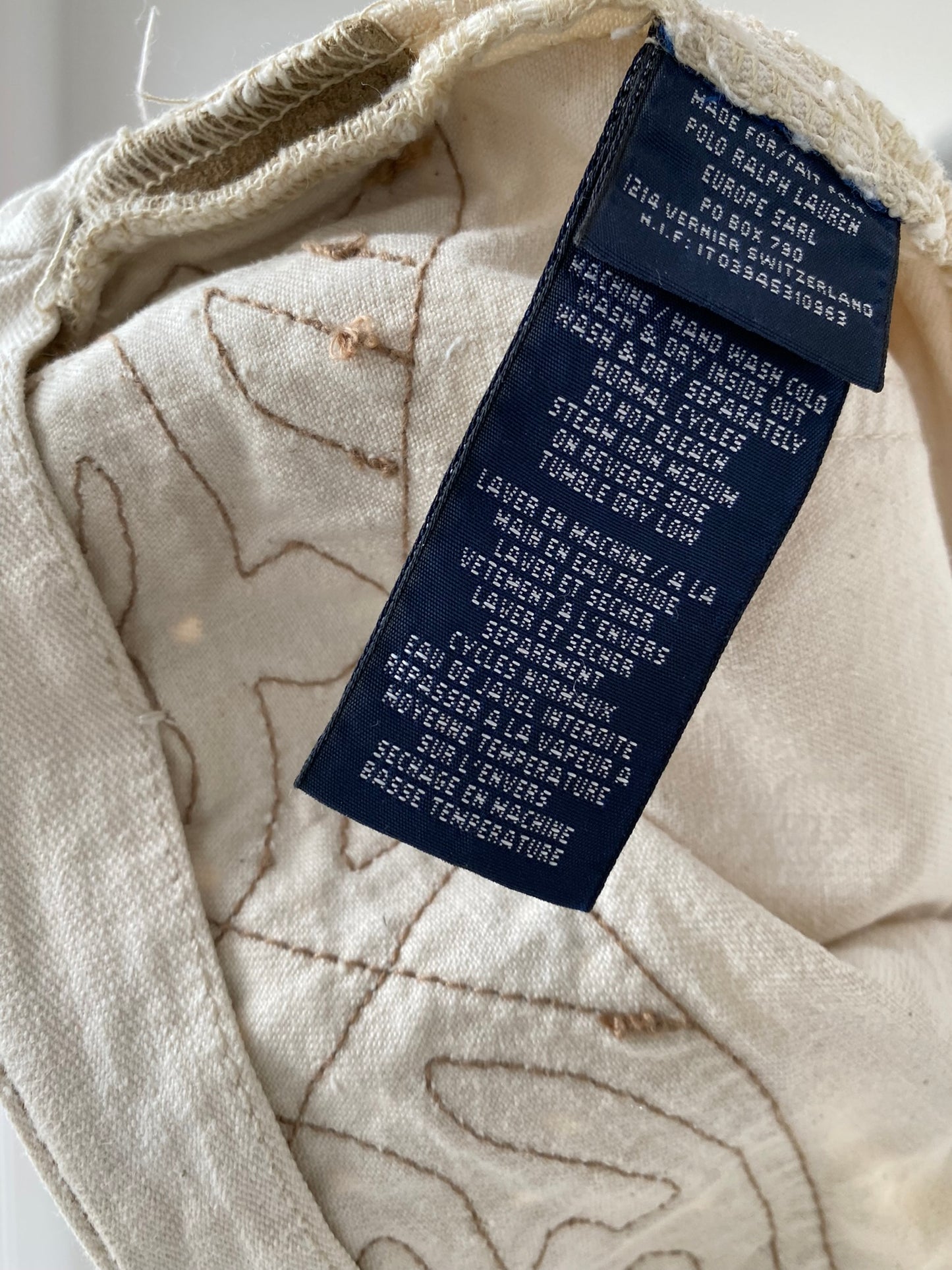 Ralph Lauren Chap creme jeans