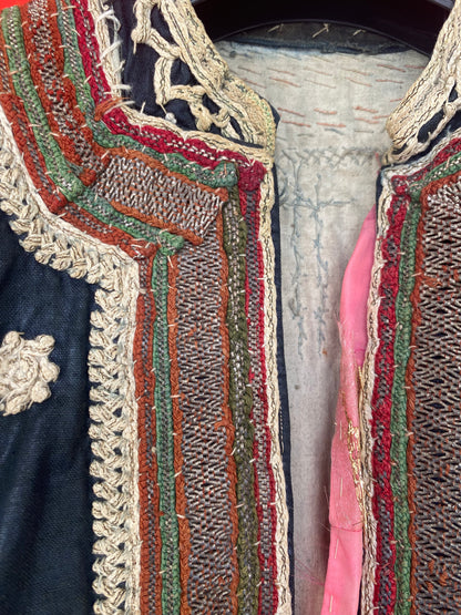 Vintage traditional embroidered dress