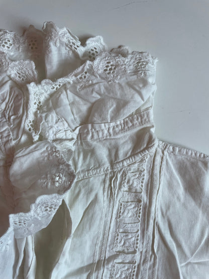 Vintage linnen broderie dress