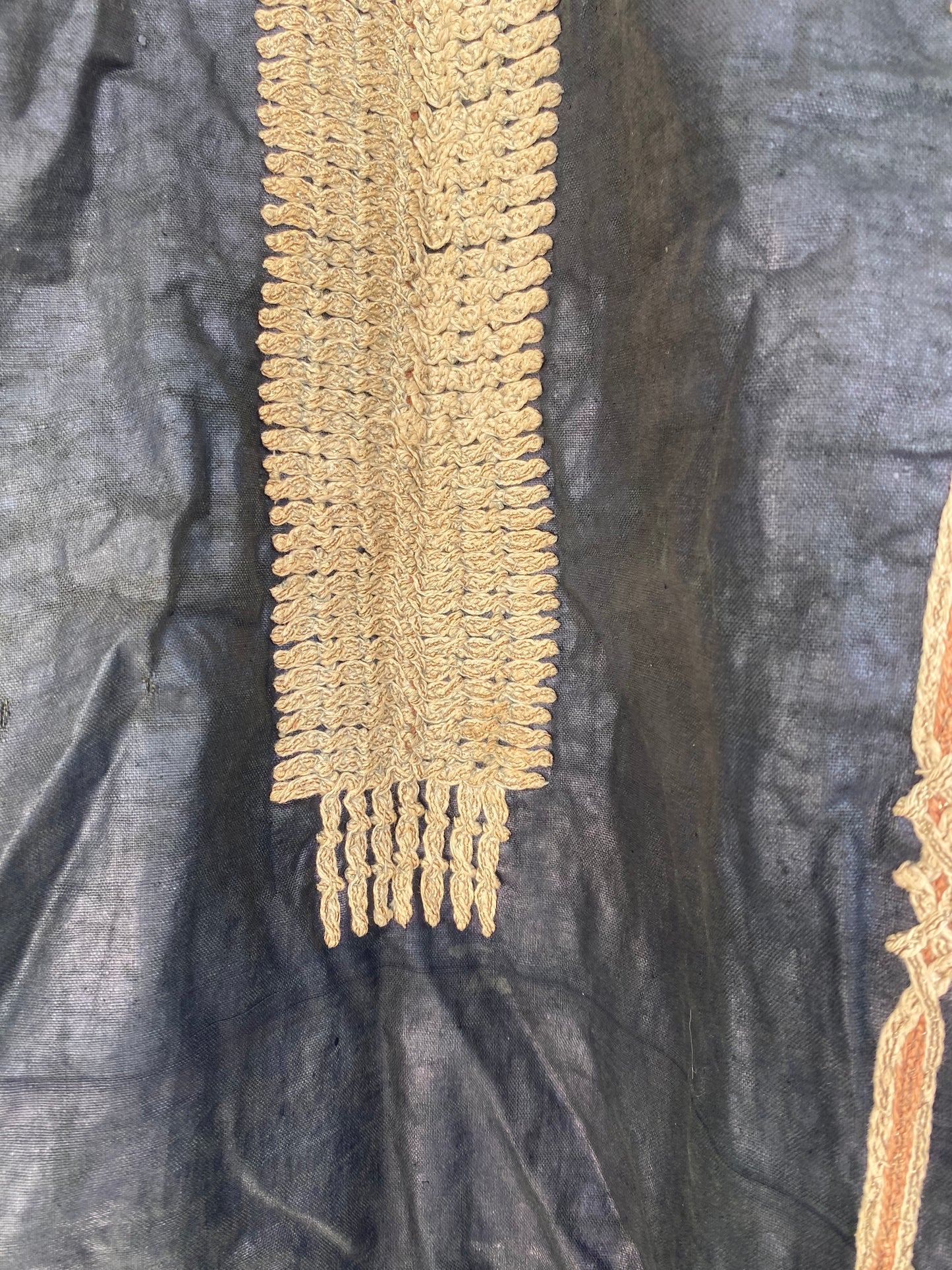 Vintage traditional embroidered dress