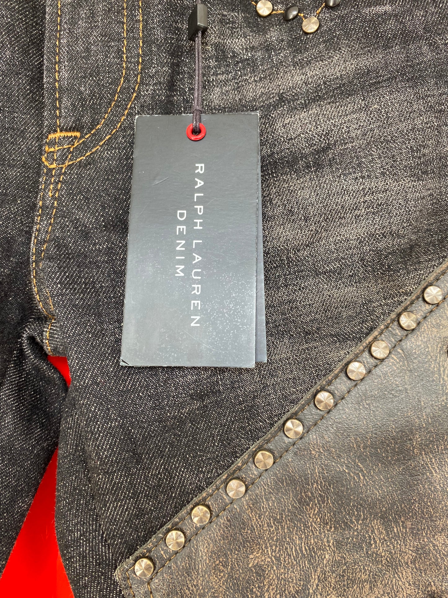 Ralph Lauren denim ranch chap jeans