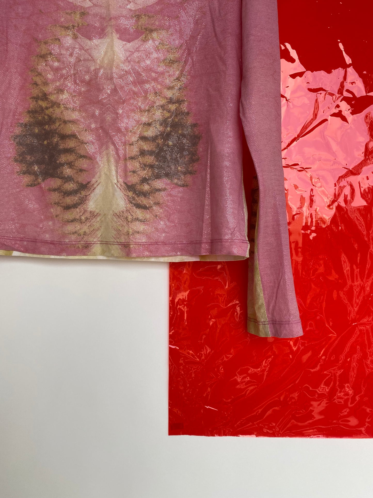 Just Cavalli snake skin longsleeve shirt