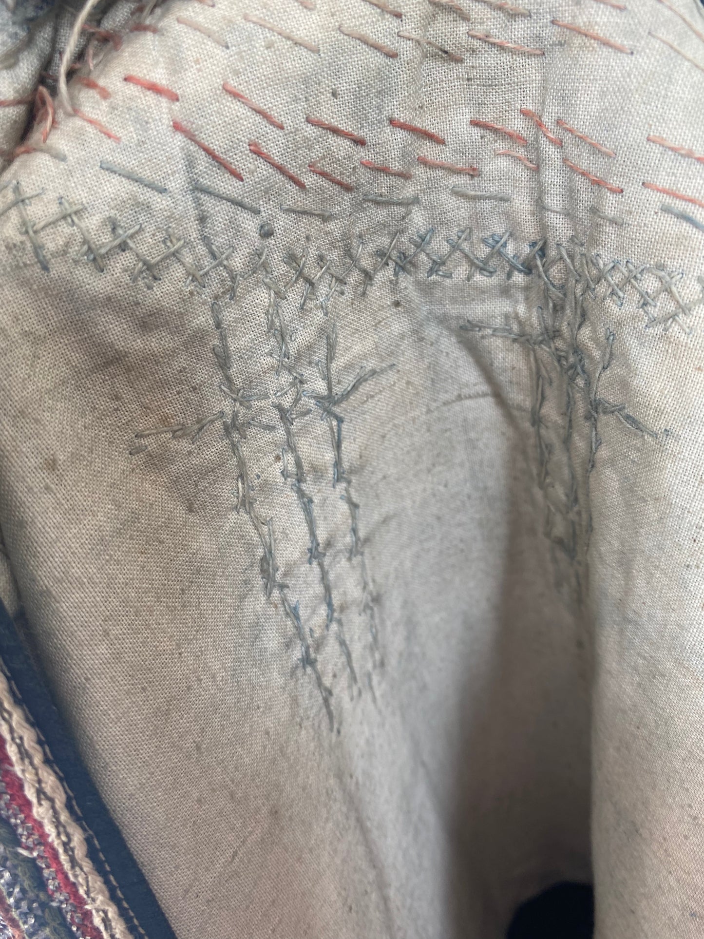Vintage traditional embroidered dress