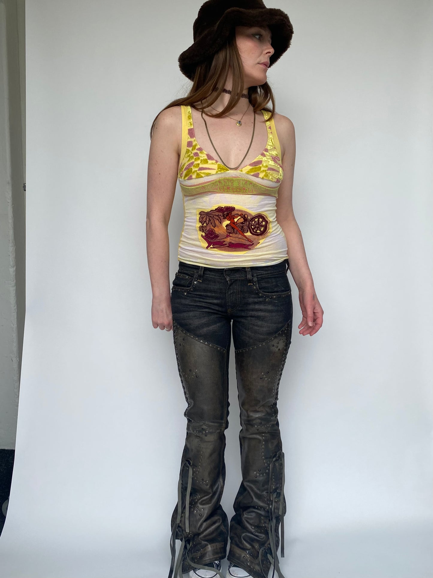 Velour tanktop