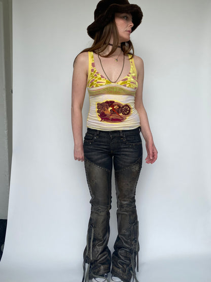 Velour tanktop