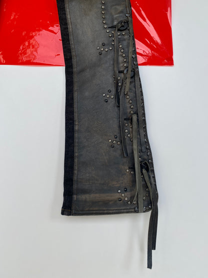 Ralph Lauren denim ranch chap jeans