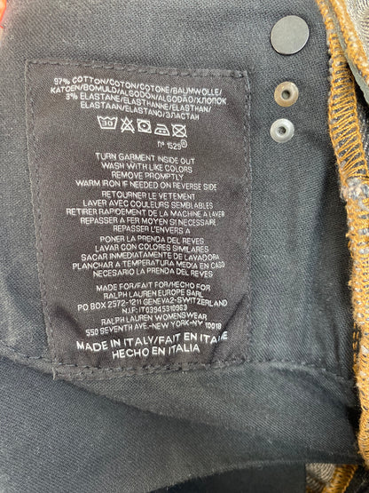 Ralph Lauren denim ranch chap jeans