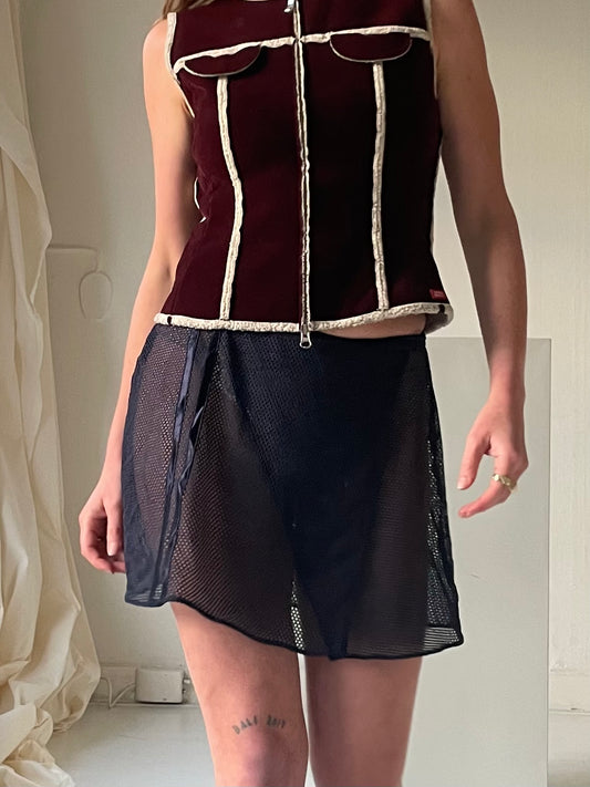 La perla wrap skirt