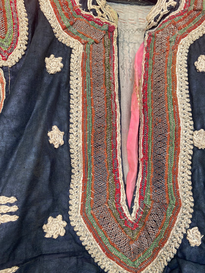 Vintage traditional embroidered dress