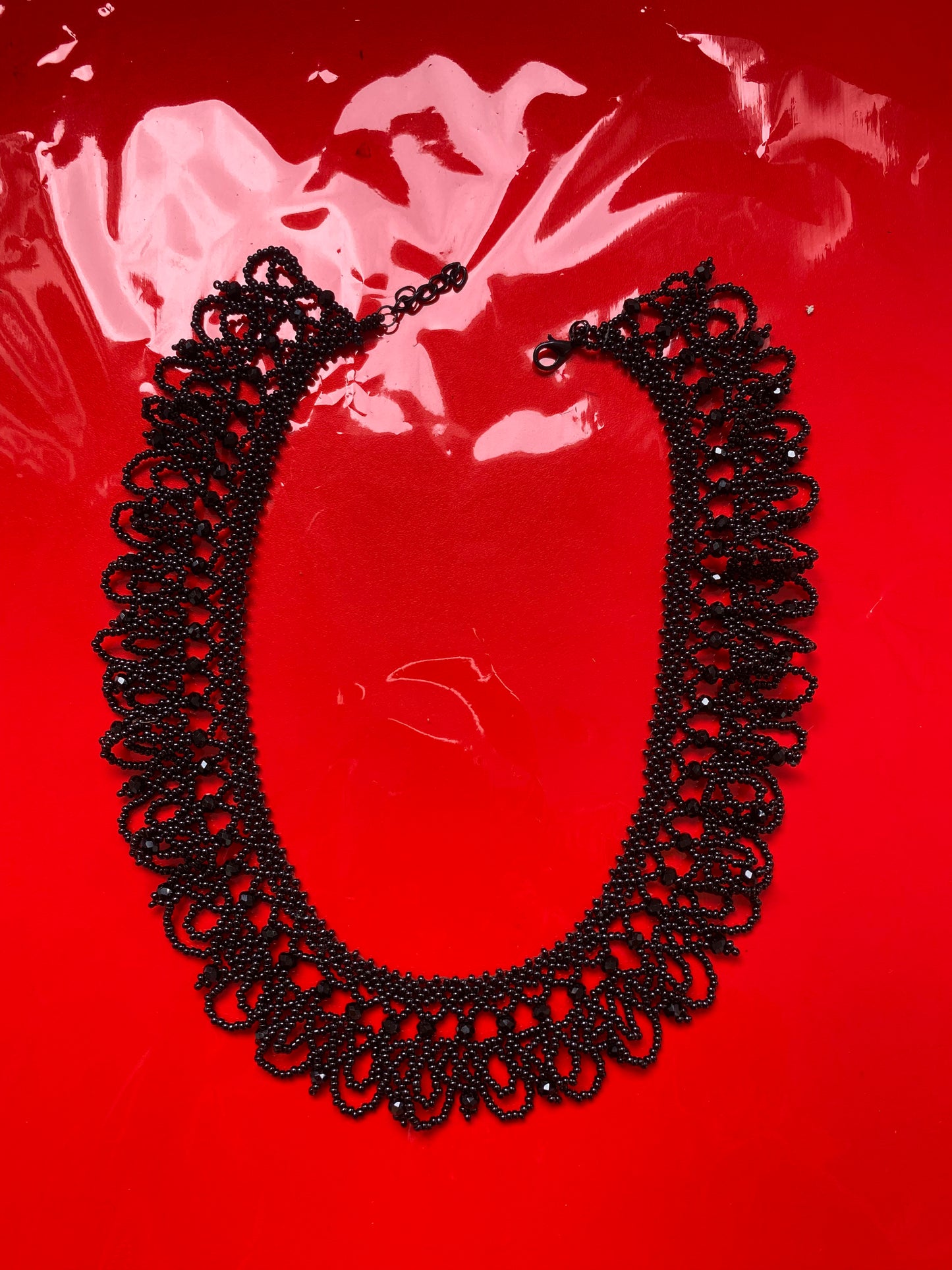 Black beed choker