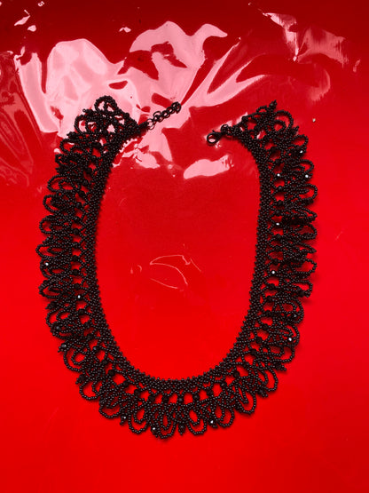 Black beed choker