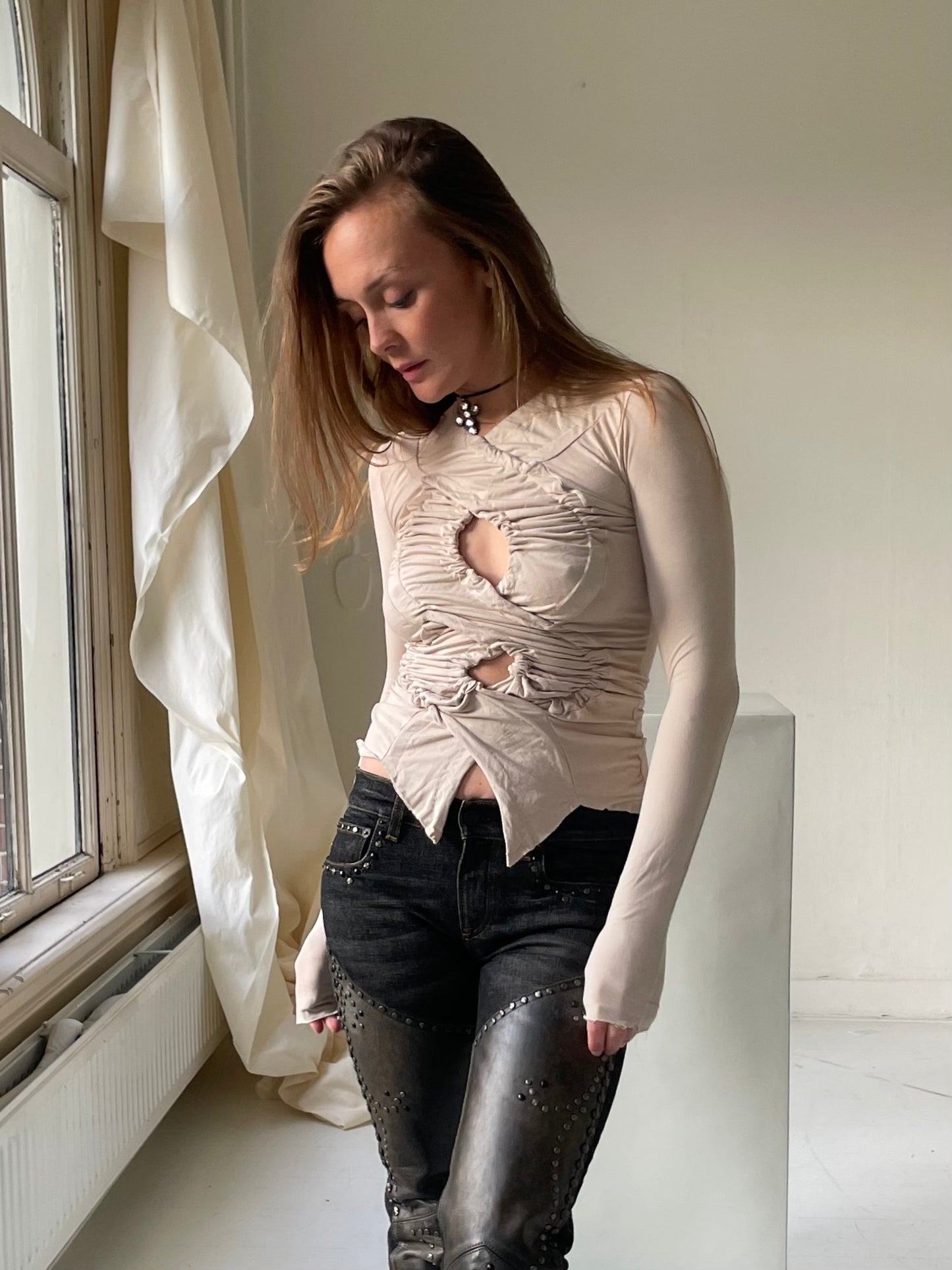 Manou assymmetrical shirt
