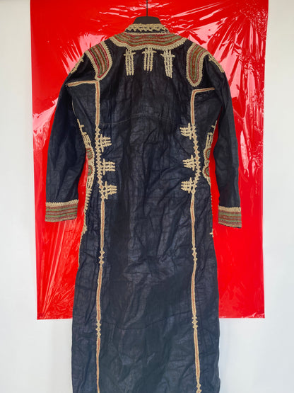 Vintage traditional embroidered dress