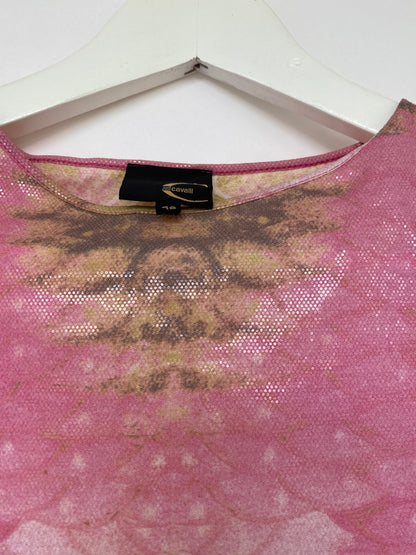 Just Cavalli snake skin longsleeve shirt