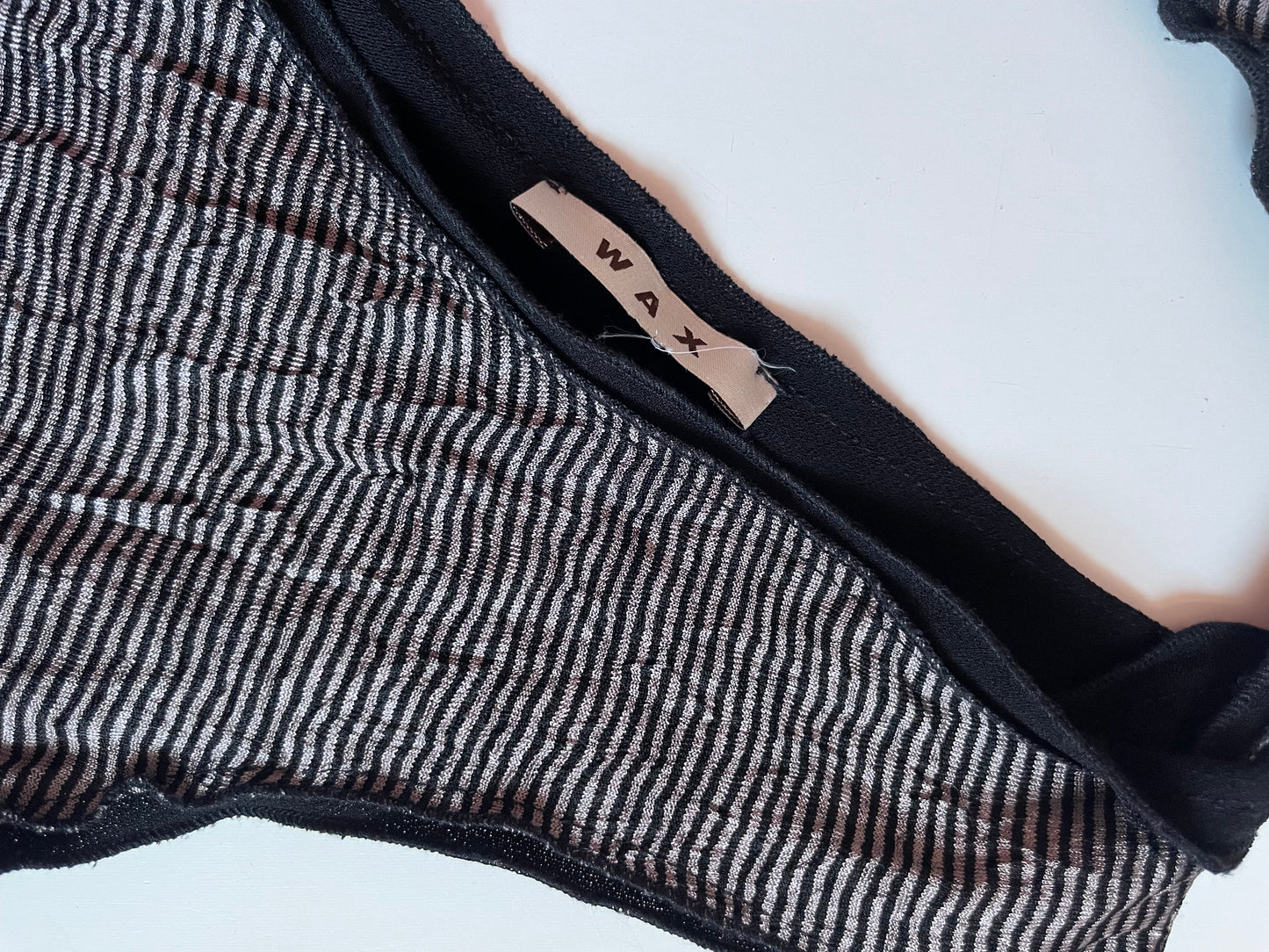 Assymetrical striped dress