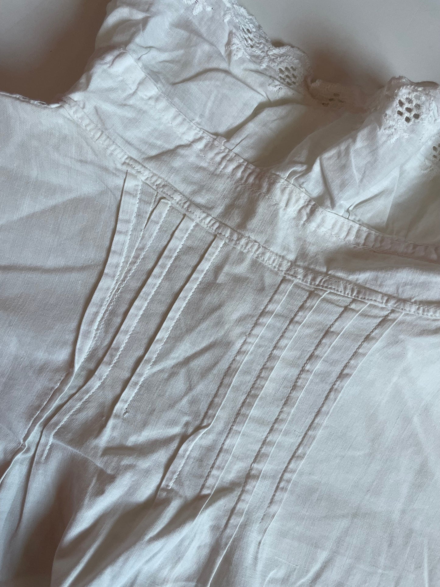 Vintage linnen broderie dress