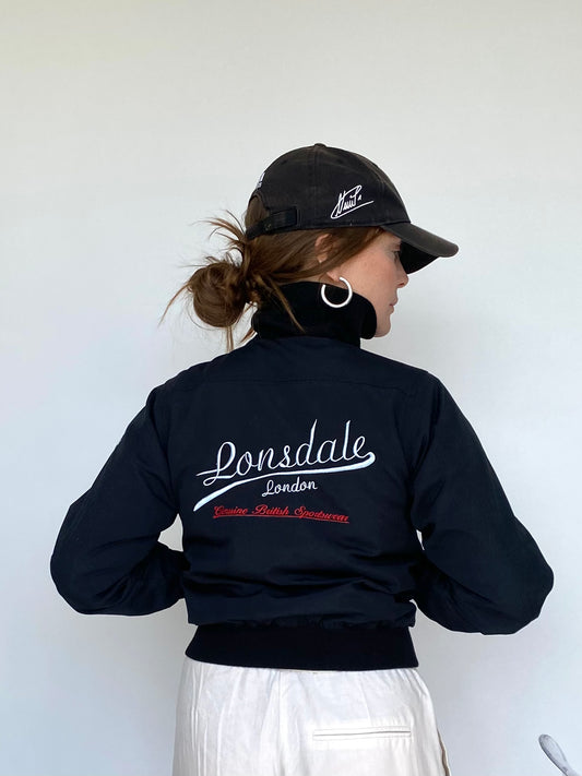 Vintage Lonsdale bomber jacket