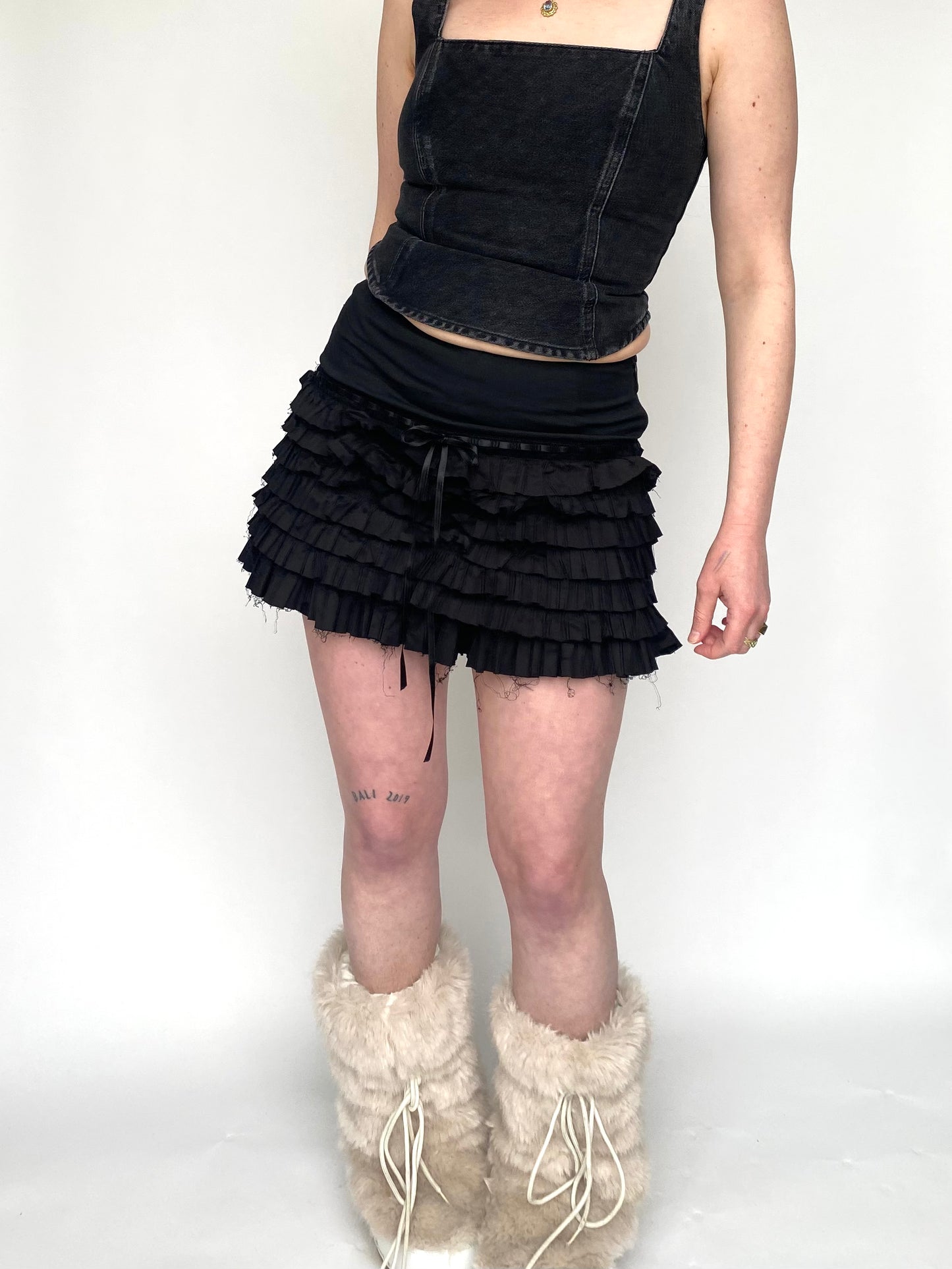 Flavio Castellani ruffle mini skirt