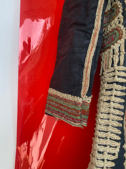 Vintage traditional embroidered dress