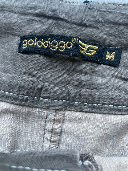 Golddigga corduroy mini skirt