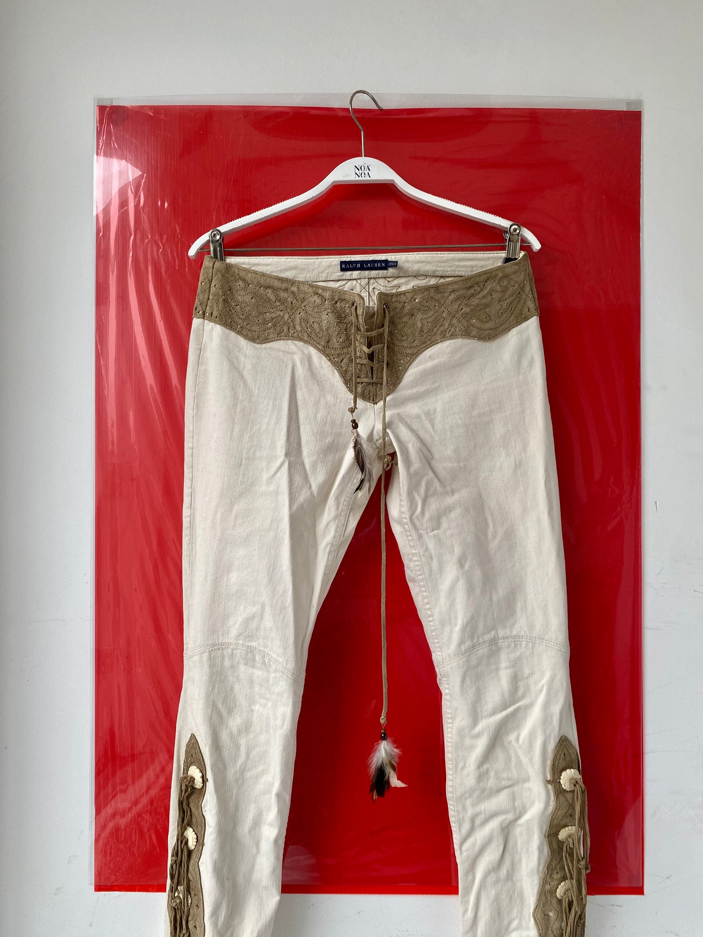 Ralph Lauren Chap creme jeans