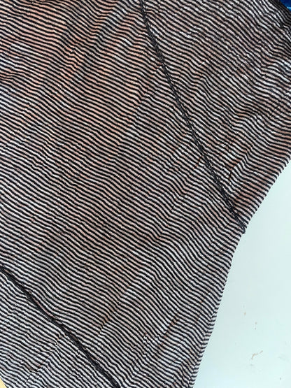 Assymetrical striped dress